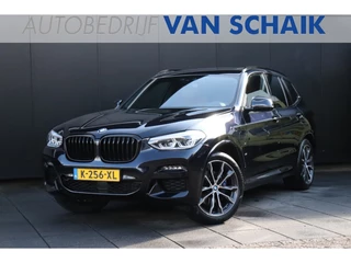 BMW X3 xDrive30e M-SPORT | LEDER | STOELVERW. | H&K | PANO | 360° CAMERA | CRUISE | NAVI | TREKHAAK |