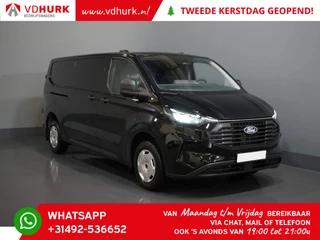 Ford Transit Custom 2.0 TDCI 136 pk L2 5 jaar garantie/ 200.000 km/ 2.7T trekverm./ Navi/ Laadruimte pakket/ Stoelverw./ Carplay/ Climate/ Camera/ PDC/ Cruise