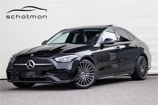 Hoofdafbeelding Mercedes-Benz C-Klasse Mercedes-Benz C-Klasse 300 e AMG Premium, Pano, Memory, Key-less, 19" 2024