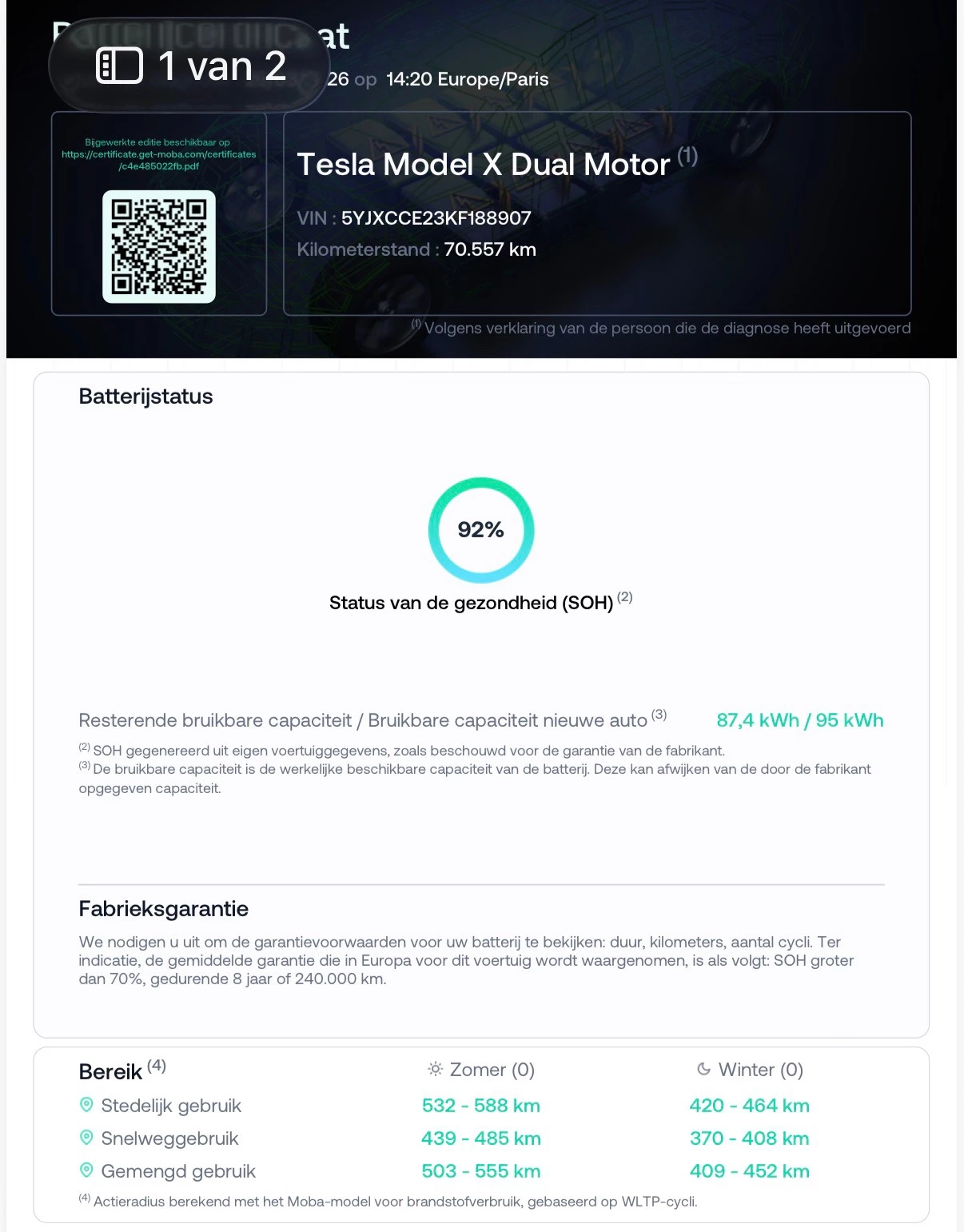 Hoofdafbeelding Tesla Model X