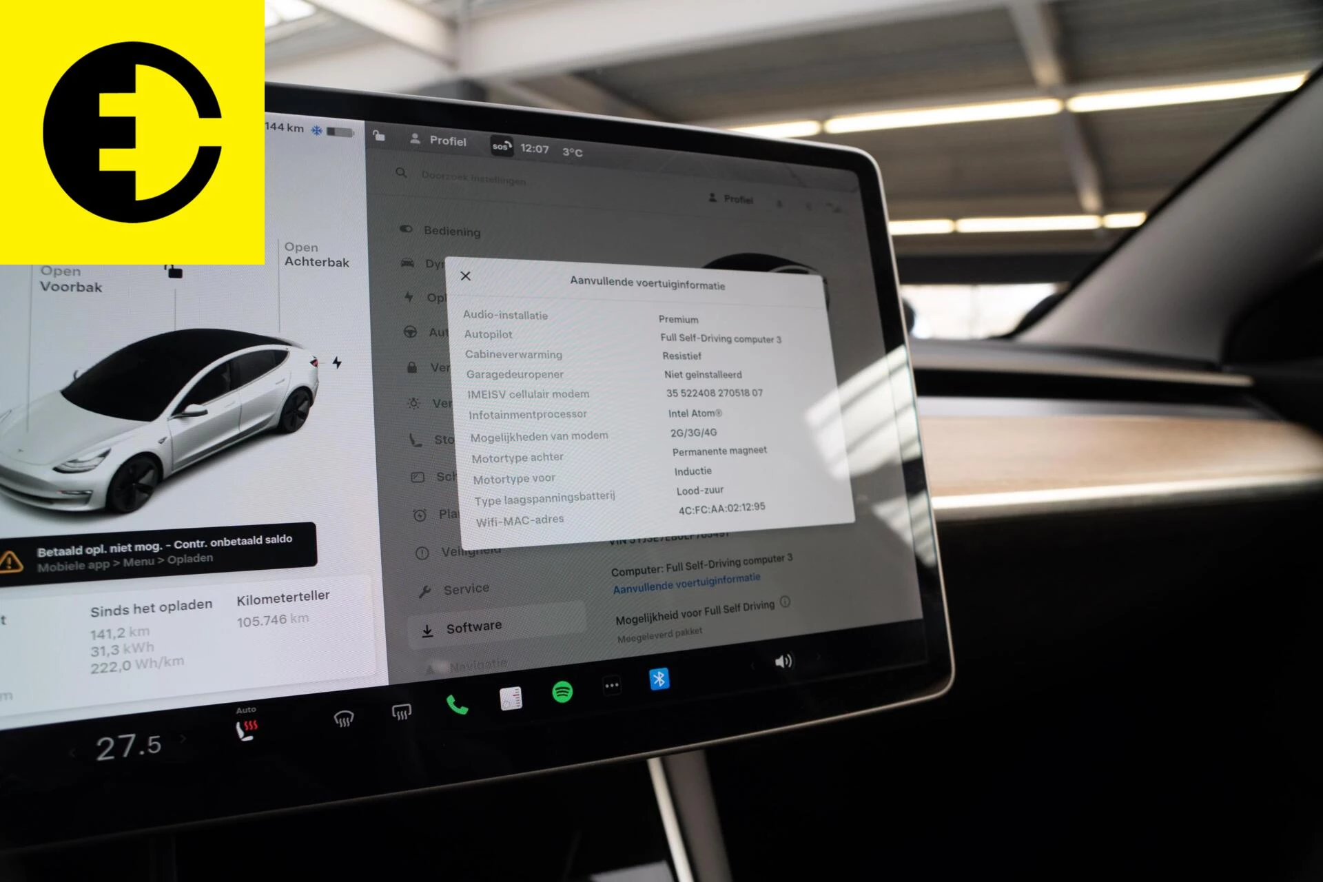 Hoofdafbeelding Tesla Model 3