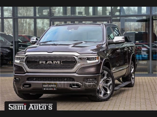 Dodge Ram 1500 LIMITED RAMBOX | LUCHTVERING | 5.7 V8 4X4 | MULTI TAILGATE | HUD | ADAPTIVE CRUISE | EERSTE EIGENAAR | LPG PRINS | 3500KG 360 CAMERA | LANE ASSIST | MEMORY SEATS | DUBBELE CABINE | CREWCAB