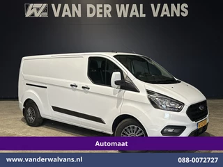 Ford Transit Custom 2.0 TDCI 131pk Automaat L2H1 Euro6 Airco | Camera | Cruisecontrol | Apple Carplay Android auto, Parkeersensoren, verwarmde voorruit, LED, Bijrijdersbank, Trekhaak