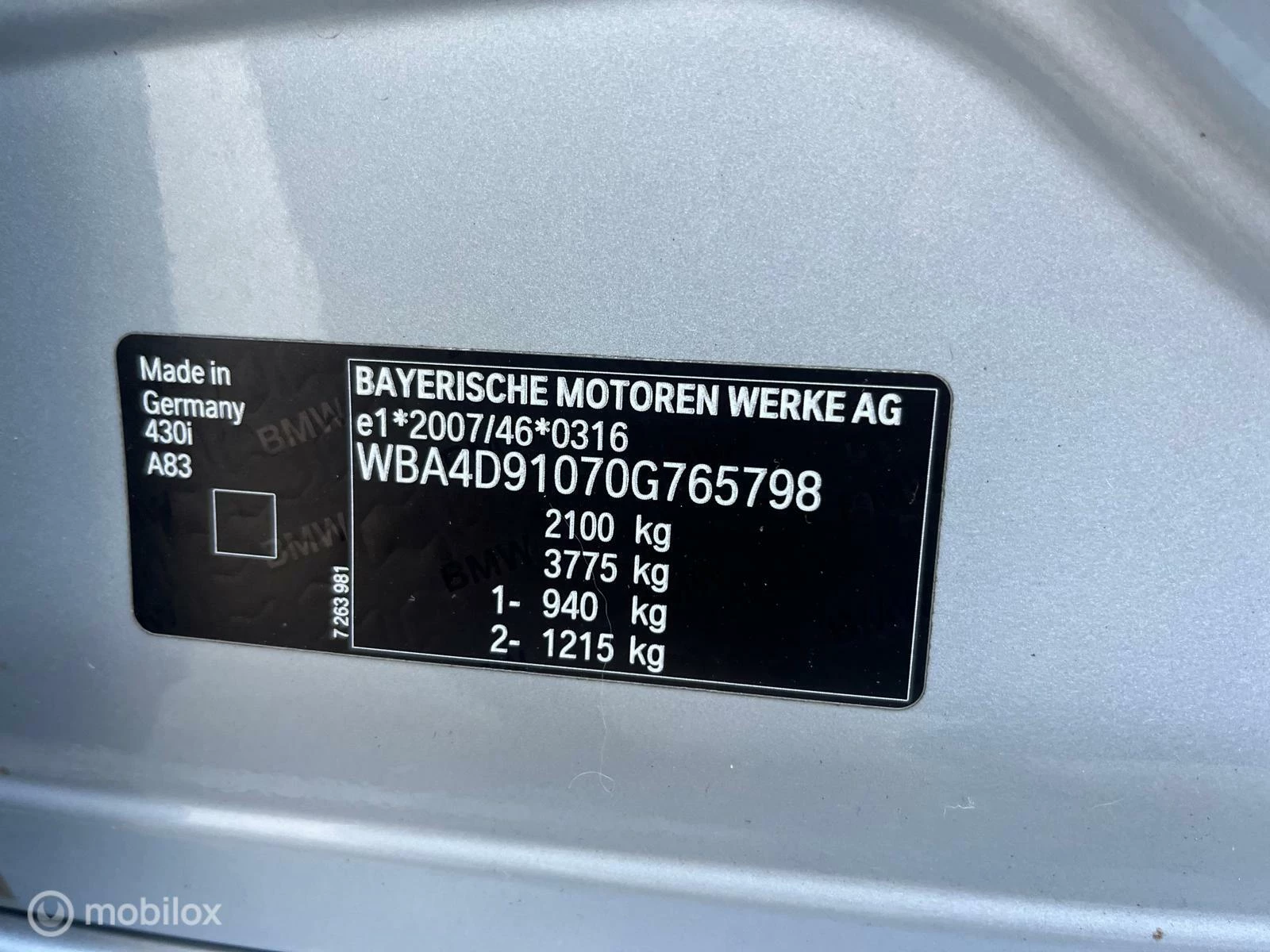 Hoofdafbeelding BMW 4 Serie