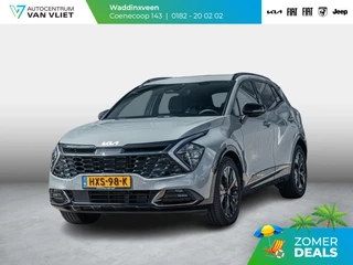 Kia Sportage 1.6 T-GDi Plug-in Hybrid AWD Dark Edition l Lederlook bekleding l Stoel Stuur verwarming l Dark chrome accenten l