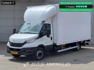 Iveco Daily 70C21 3.0L Automaat Luchtvering Laadklep Dubbellucht 210PK Airco Cruise Camera Meubelbak Koffer 36m3 Airco Cruise control