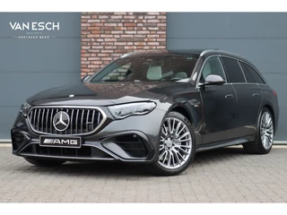 Hoofdafbeelding Mercedes-Benz E-Klasse Mercedes-Benz E-Klasse Estate AMG 53 4MATIC+ Premium+ | 585pk | Hyperscreen | Achterasbesturing | Distronic | Zonweringspakket | Trekhaak | Verwarmd Stuurwiel | HUD | Burmester | 3D-Display |