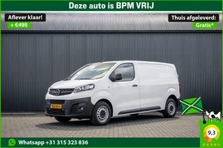 Opel Vivaro 2.0 L2H1 125PK | Bedrijfswageninrichting | Cruise | Carplay | Camera | Airco | PDC | Trekhaak