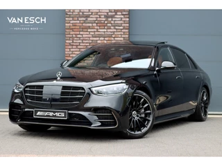 Mercedes-Benz S-Klasse 580 e 4MATIC Lang AMG Line | Airmatic | Distronic+ | Chauffeurspakket | Memory | Stoelventilatie V+A | Burmester | Soft-Close | Digital Light | Vlakkenverwarming | HUD | Zonweringspakket |