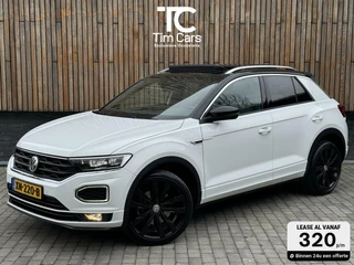 Hoofdafbeelding Volkswagen T-Roc Volkswagen T-Roc 1.5 TSI R-line Automaat | Panoramadak | LED | Stoelverwarming | Keyless entry&start | Elektrisch bedienbare achterklep | DAB radio | Apple CarPlay | Parkeersensoren voor en achter | Achteruitrijcamera