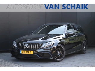 Mercedes-Benz C-Klasse Estate AMG 63 | LEDER | STOELVERW. | SPORTSTOELEN | BURMESTER | PANO | 360° CAMERA | HEAD-UP | CRUISE | NAVI |