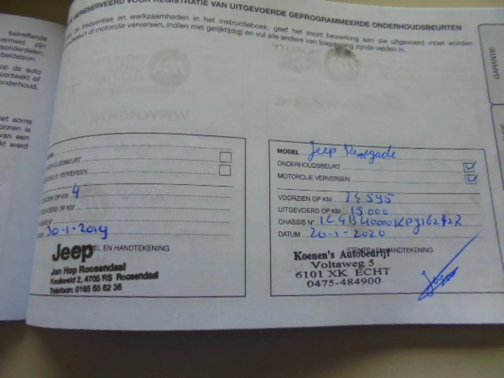 Hoofdafbeelding Jeep Renegade