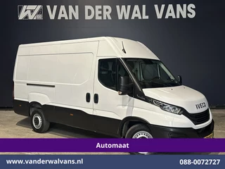 Iveco Daily 35S14V 136pk Automaat 3500kg Trekhaak L2H2 Euro6 Airco | Navigatie | LED | Cruisecontrol Chauffeursstoel, Camera | Bijrijdersbank