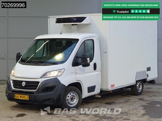 Fiat Ducato 150pk Koelwagen Vries Carrier Xarios 350 Stekker 220V Koeler Kühlwagen Vriezer 16m3 Airco