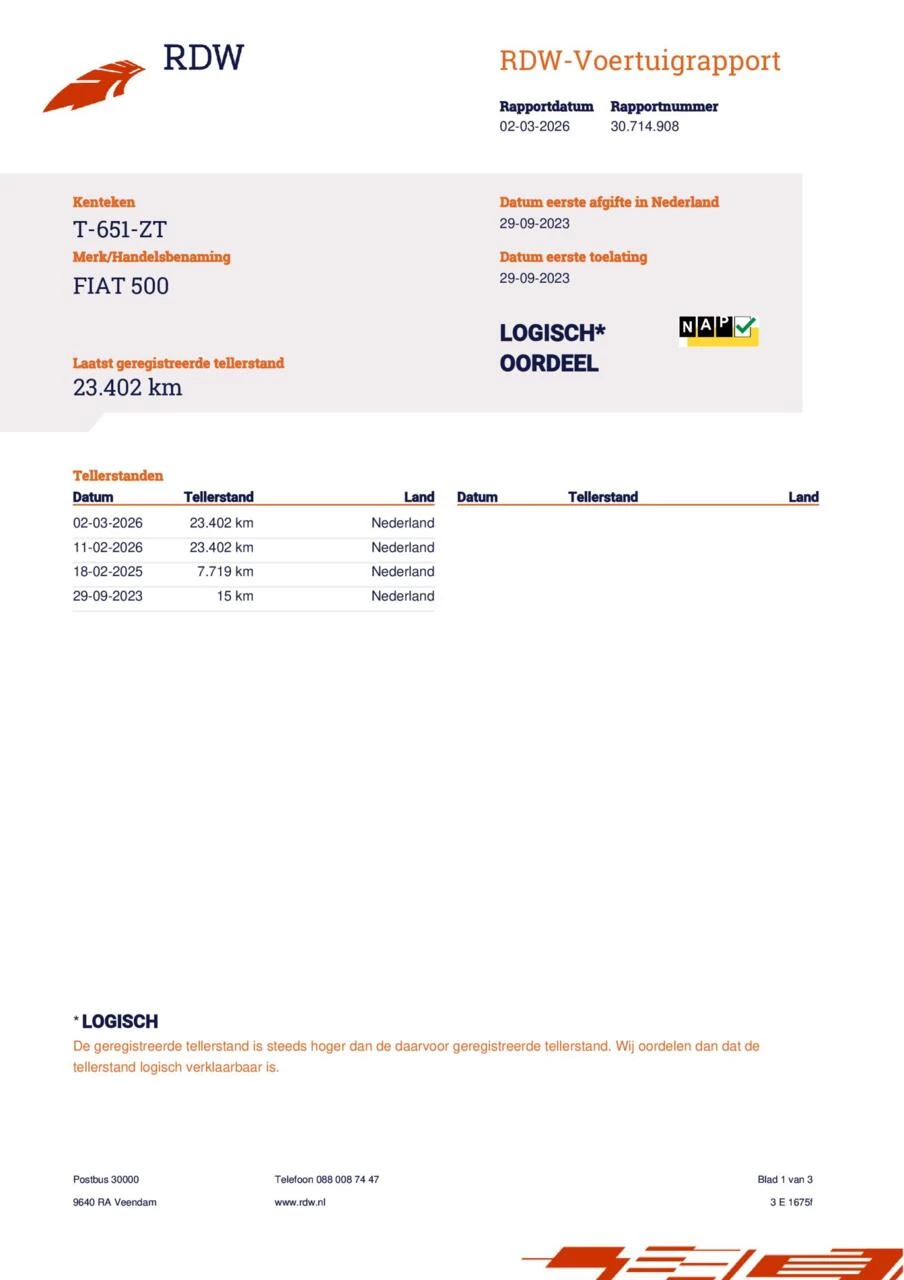 Hoofdafbeelding Fiat 500