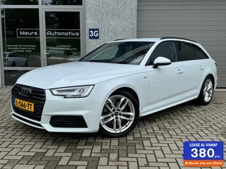 Audi A4 Avant 1.4 TFSI Sport S line black edition Virtual/Alcantara/LED/ZwartOptiek/CarPlay/Stoelverw/Climate/Massagefunctie/Elektr.achterklep