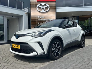 Toyota C-HR 2.0 HYBRID 184PK FIRST EDITION AFN-TREKHAAK LEDER JBL-AUDIO KEYLESS BI-TONE DODEHOEK PARK-SENSOREN