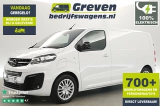 Opel Vivaro-e Elegance L2H1 75 kWh | Elektrisch Automaat Airco 360Camera Cruise Carplay PDC Navi 3 Persoons LED