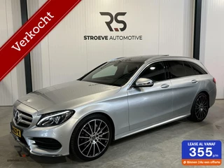 Mercedes C-Klasse Estate 180 Ambition AMG | Navi | LED | Pano | Leder | Cruise | Camera | PDC | Org. NLD. |