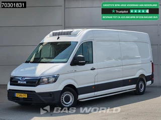 Volkswagen Crafter 140pk Bi Temp Koelwagen Vriezer Themo King V-300 MAX Airco Euro6 Koel Koeler Vries Kühler Kühl Kühlwagen Frigo 12m3 Airco Cruise control