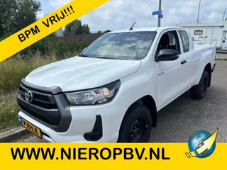 Toyota Hilux 2.4 D-4D Comfort 4x4 1.5Cab NIEUW 3500KG Trekhaak Airco Cruisecontrol BPM VRIJ