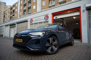 Audi Q8 Sportback e-tron 55 quattro S Edition 115 kWh | Panoramadak | Virtual Mirrors | Adaptive cruise control | Head Up Display | Luchtvering | Lane Departure stuurcorrectie | Sfeerverlichting | Audi Drive Select