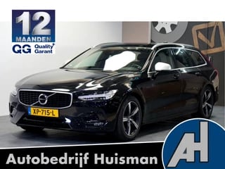 Volvo V90 2.0 T4 140kW/190pk Aut8 Business Sport FULL LED HIGH BEAM + HARMAN/KARDON + EL.TREKHAAK + NAVI SENSUS + PILOT ASSIST + ADAPT.CRUISE + BLIS + VOL LEER + MEMORY STOELEN + KEYLESS ENTRY&GO + CD-SPELER + PARKSENSOREN V&A + 18" LM-VELGEN!!