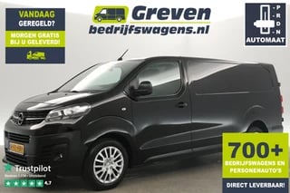 Opel Vivaro 2.0 CDTI L3H1 Automaat Airco 360Camera Cruise Carplay Navi 3 Persoons Heads-Up PDC Trekhaak