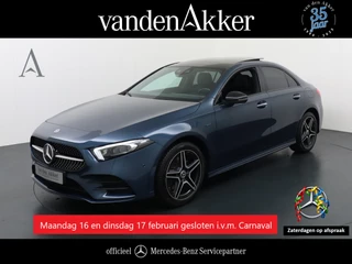 Mercedes-Benz A-Klasse 250e AMG // Panoramadak // Memory // Trekhaak // Keyless // Carplay // Sfeerverlichting // MultiBeam LED // Night Pakket // Augmented Reality