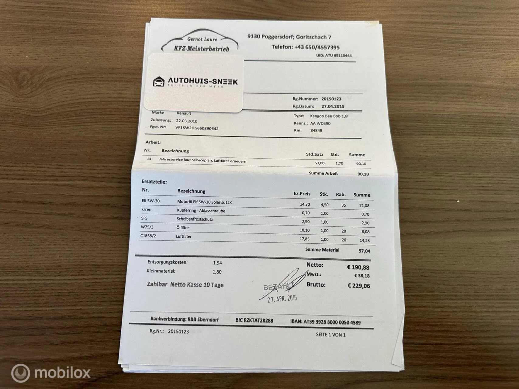 Hoofdafbeelding Renault Kangoo