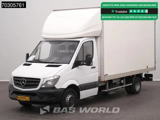 Mercedes Sprinter 514 CDI Bakwagen Euro6 Zijdeur Airco Cruise Meubelbak Koffer Airco Cruise control