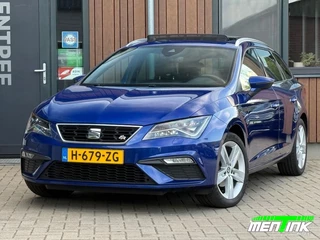 Hoofdafbeelding SEAT Leon SEAT Leon 1.0 TSI FR Pano Led Trekhaak Camera Stoelverw.