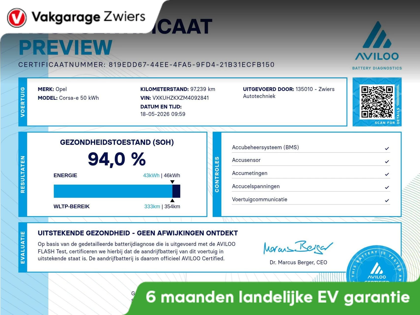 Hoofdafbeelding Opel Corsa-e