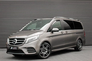 Hoofdafbeelding Mercedes-Benz V-Klasse Mercedes-Benz V-klasse 250d Lang DC Avantgarde Edition 190PK L2H1 DUBBEL CABINE / NAVIGATIE / AMG / LEDEREN BEKLEDING / 2X SCHUIF