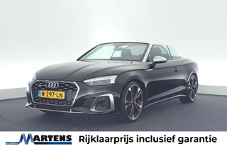 Audi S5 Cabriolet 3.0 TFSI 354pk quattro Nekverwarming Laser Led B&O Head-Up Keyless Trekhaak Camera Virtual Cockpit