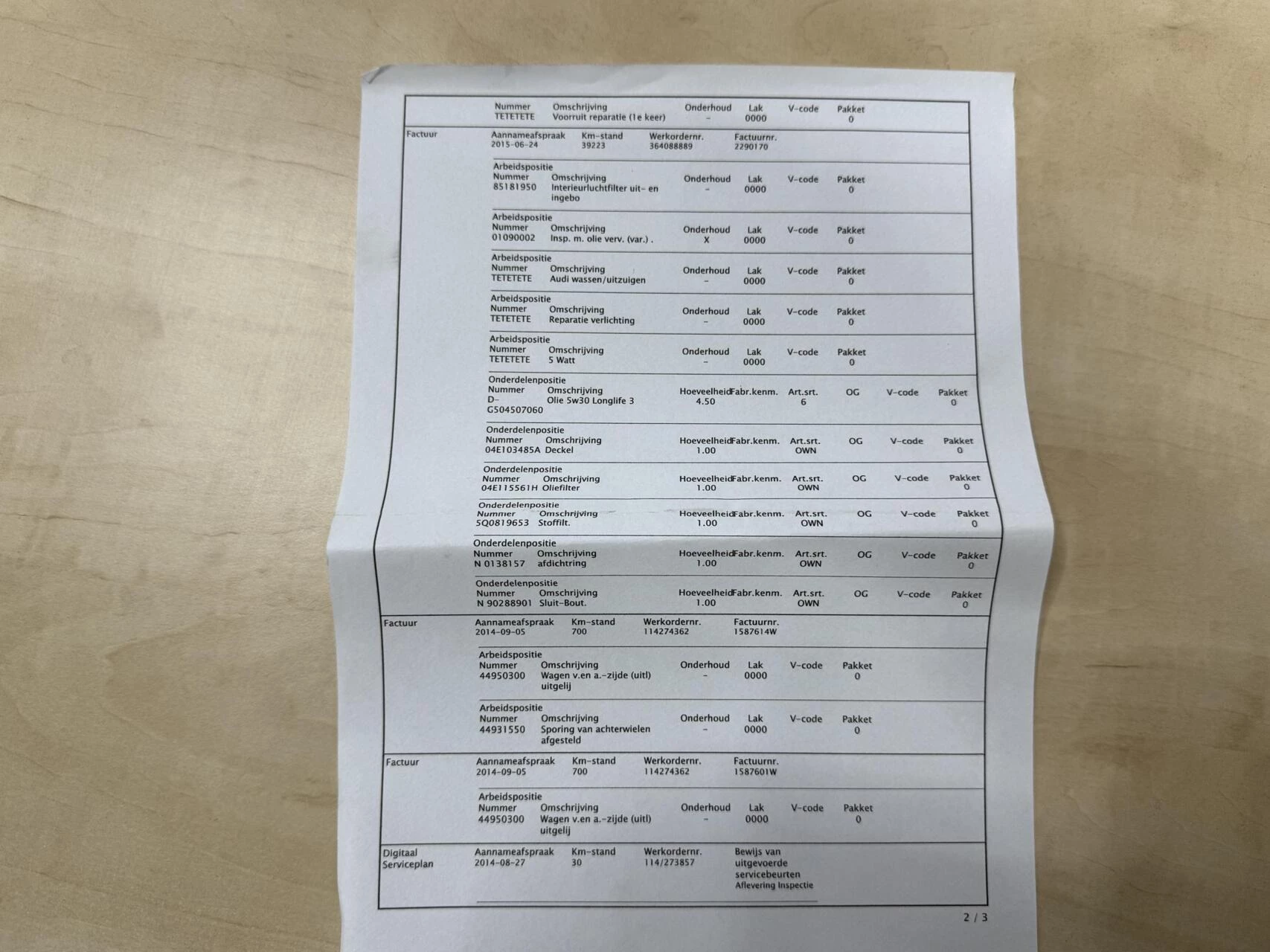 Hoofdafbeelding Audi A3