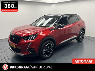 Peugeot 2008 1.2 PureTech GT Automaat-Navigatie-Carplay-Cr.contr-Clima-Camera-Parkeersensoren-Half leder-Virtual display-Lm17''velgen