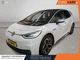 Volkswagen ID.3 First Plus 58 kWh Navigatie Apple Carplay/Android Auto Camera Parkeersensoren Adaptive Cruise Control Full LED Matrix Stoel- en stuurverwarming Lichtmetalen velgen Climate Control