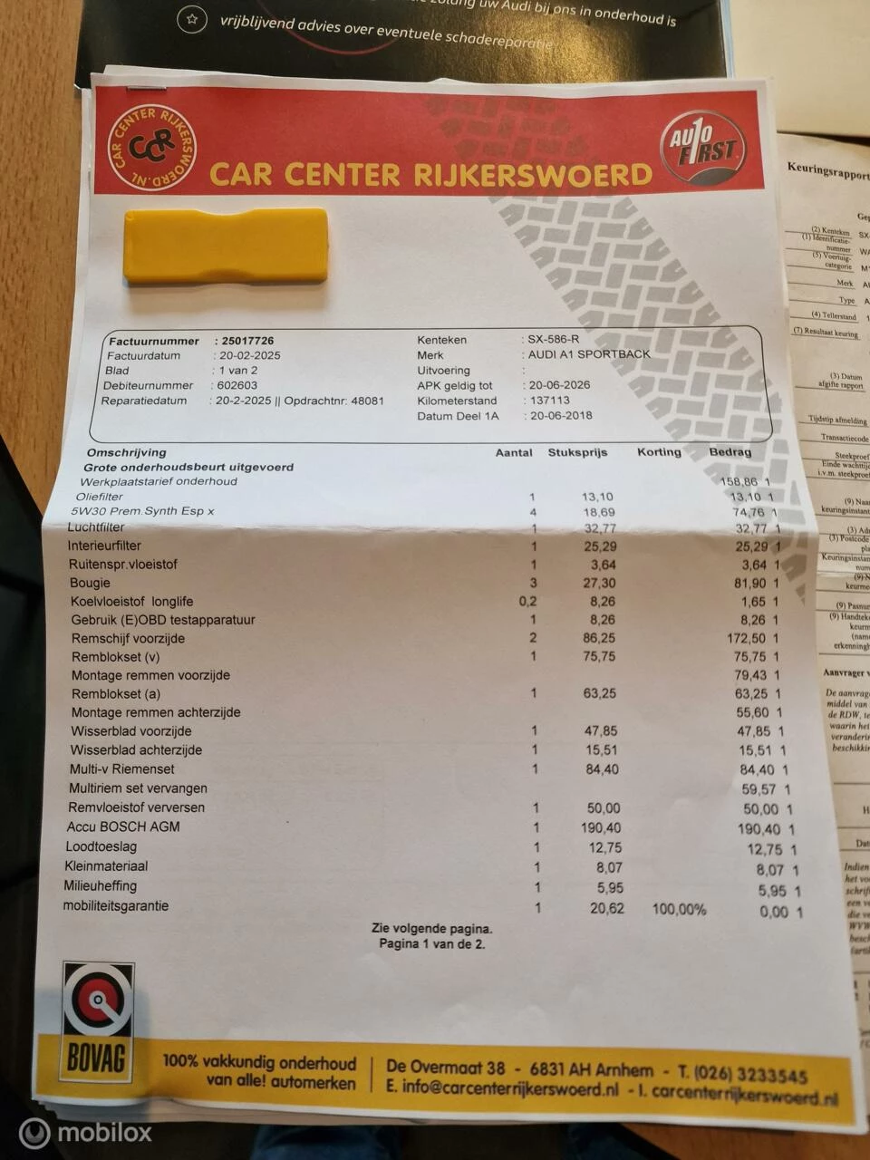 Hoofdafbeelding Audi A1 Sportback