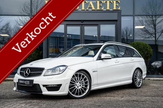 Mercedes C-klasse Estate C63 AMG|PANO|H&K|MEMORY|FACELIFT