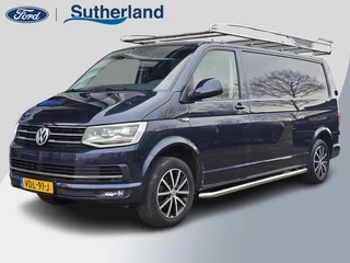 Volkswagen Transporter 2.0 TDI L2H1 DC Comfortline Plus 150 pk Automaat | Navigatie | Full led | Trekhaak | Side bars | Imperiaal | Adaptieve cruise control | Voorruitverwarming | 1ste eigenaar etc.