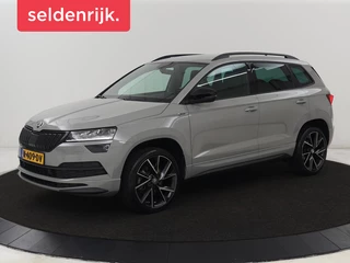 Skoda Karoq 1.5 TSI Sportline | Trekhaak | Stoelverwarming |  Camera | Carplay | Virtual Cockpit | Sportstoelen | Navigatie | Full LED | Parkeerhulp | Sfeerverlichting | Climate control | Cruise control