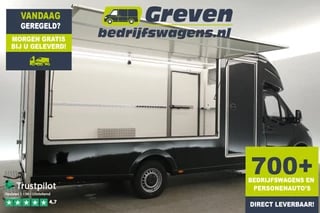 Mercedes-Benz Sprinter 319 1.9 CDI 190PK | Verkoopwagen | Zijklep | Achterdeuren 270 gr | Eventtruck | Foodtruck | Automaat Camera Trekhaak