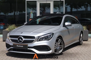 Hoofdafbeelding Mercedes-Benz CLA Mercedes CLA Shooting Brake 180 AMG-Line 122pk | Camera | Keyless Go | Pano | Cruise | Airco | Navi | Magno Polarzilver