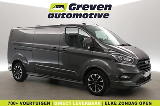Ford Transit Custom 2.0 TDCI Sport L2H1 185PK | Aut. | Airco | Adap. Cruise | Camera | Carplay | 3 Zits | Trekhaak | 2xSchuifdeur