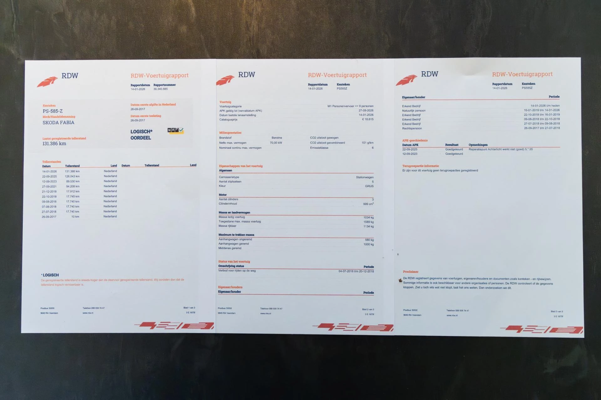 Hoofdafbeelding Škoda Fabia