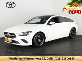 Hoofdafbeelding Mercedes-Benz CLA Mercedes-Benz CLA SHOOTING BRAKE 180 BUSINESS AUTOM.NL AUTO 1e EIG BLACKLINE PANODAK. WIDESCREEN. GARANTIE TOT 2 JAAR*