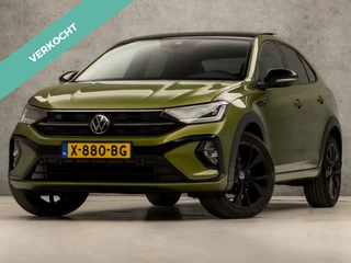 Volkswagen Taigo 1.0 TSI R-Line Sport Automaat (2X R-LINE, SCHUIFDAK, APPLE CARPLAY, VIRTUAL COCKPIT, CAMERA, STOELVERWARMING, ALCANTARA, GETINT GLAS, IQ LIGHT, ADAPTIVE CRUISE, NIEUWSTAAT)
