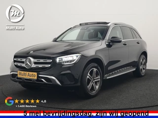 Mercedes-Benz GLC 300e 4MATIC Premium Plug In Hybrid 320pk Dealer O.H. PHEV | Trekhaak Af Fabriek | Panodak | Camera | Lederen Sportstoelen Verwarmd | Sfeerverlichting | Apple Carplay | Sidesteps | Navigatie | DAB |