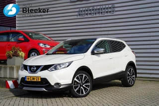 Nissan QASHQAI 1.2 Tekna Aut. Leer Cruise Pano Navi Parkassist NL-auto!